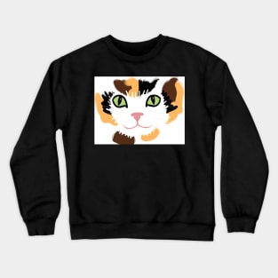 Calico Cat Crewneck Sweatshirt